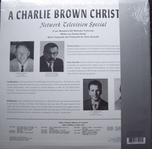 A Charlie Brown Christmas - Original Jazz Classics Series [180g Black tip-on w obi] - Vince Guaraldi Trio