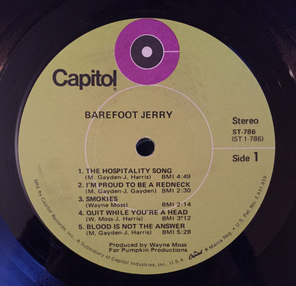 Southern Delight - Barefoot Jerry