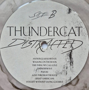 Distracted [Indie Exclusive Black Marbled Smoke Effect] - Thundercat
