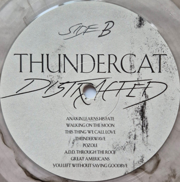 Distracted [Indie Exclusive Black Marbled Smoke Effect] - Thundercat
