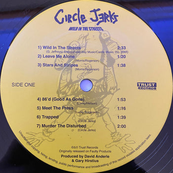 Wild In The Streets - Circle Jerks