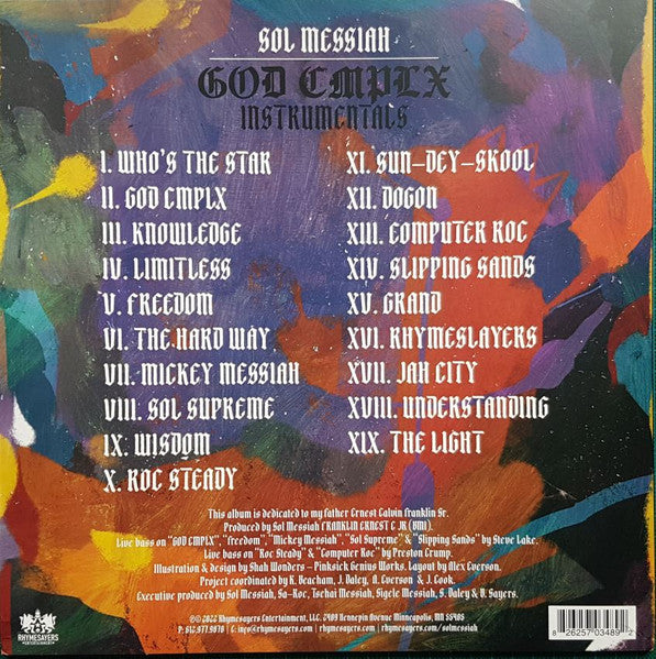God Cmplx (Instrumental Version) - Sol Messiah