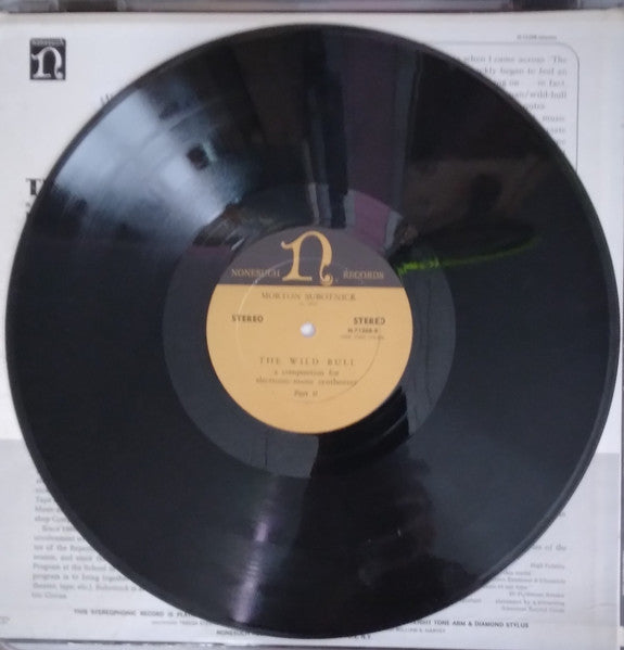 The Wild Bull - Comp. For Electronic Music Synth - Subotnick, Morton
