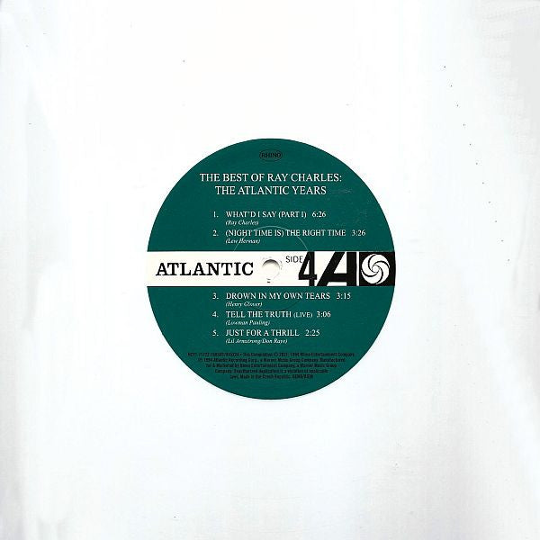 The Best Of Ray Charles: The Atlantic Years - Charles, Ray