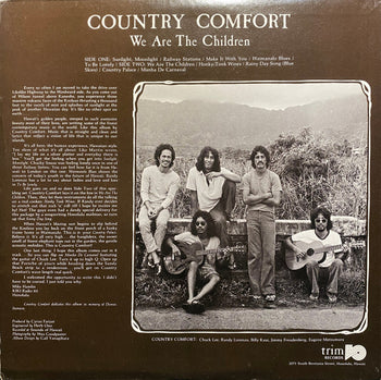 We Are The Children - Country Comfort
