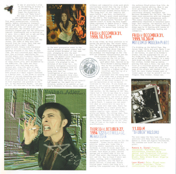 1. Outside (The Nathan Adler Diaries: A Hyper Cycl - David Bowie