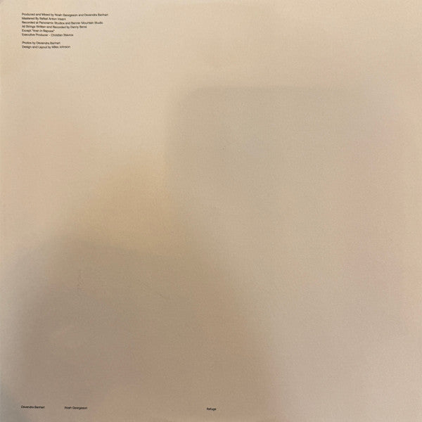 Refuge - Banhart, Devendra & Noah Georgeson