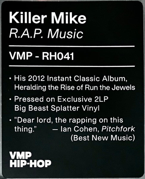 R.A.P. Music - Killer Mike