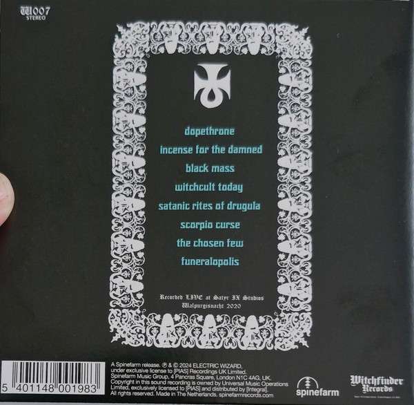 Black Magic Rituals & Perversions Vol. 1 - Electric Wizard [CD]