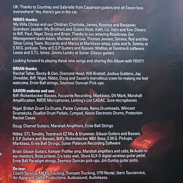 Hell, Fire And Damnation - Saxon