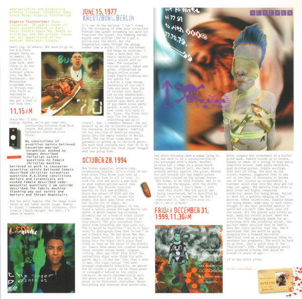 1. Outside (The Nathan Adler Diaries: A Hyper Cycl - David Bowie