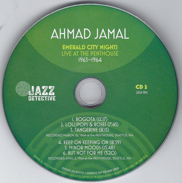 Emerald City Nights: Live At The Penthouse 1963-19 - Jamal, Ahmad