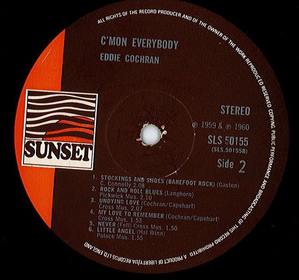 C'mon Everybody - Cochran, Eddie