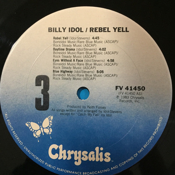 Rebel Yell - Idol, Billy