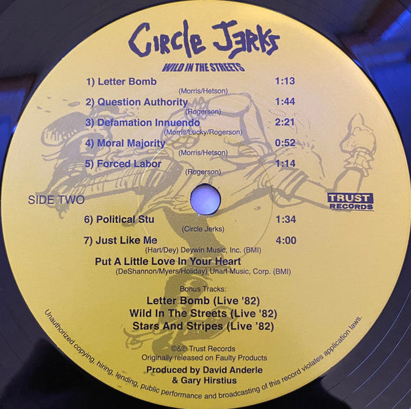 Wild In The Streets - Circle Jerks