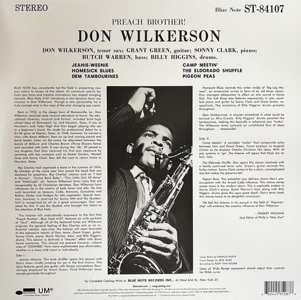 Preach Brother! - Wilkerson, Don