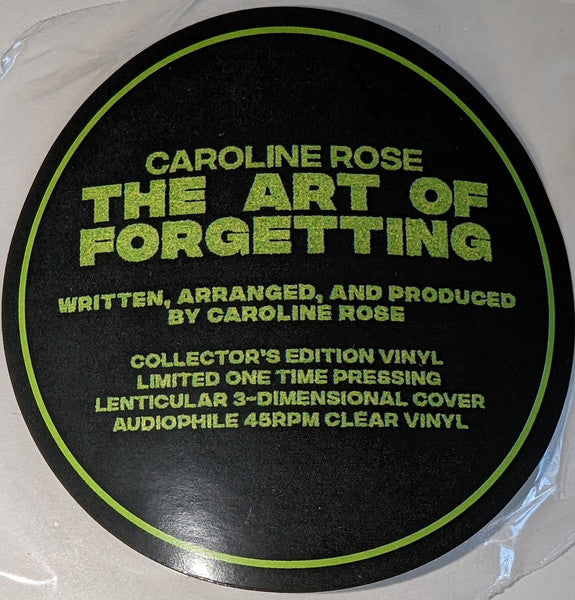 The Art Of Forgetting - Rose, Caroline