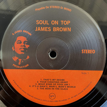 Soul On Top - Brown, James