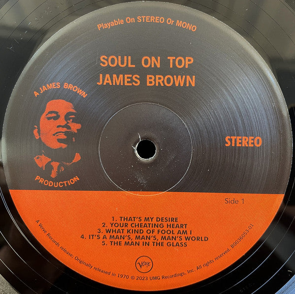 Soul On Top - Brown, James
