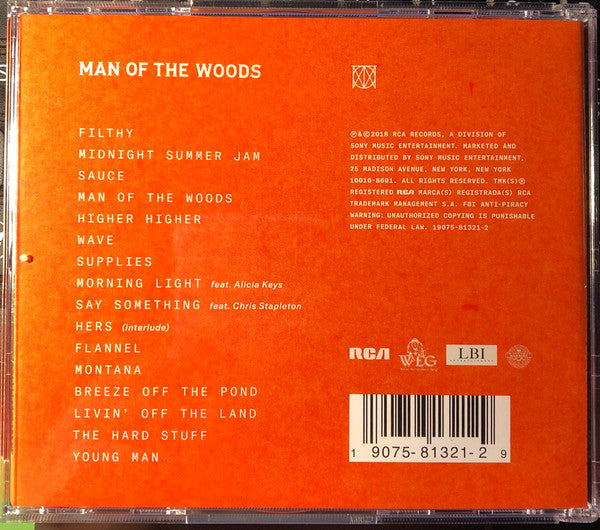 Man Of The Woods - Timberlake, Justin
