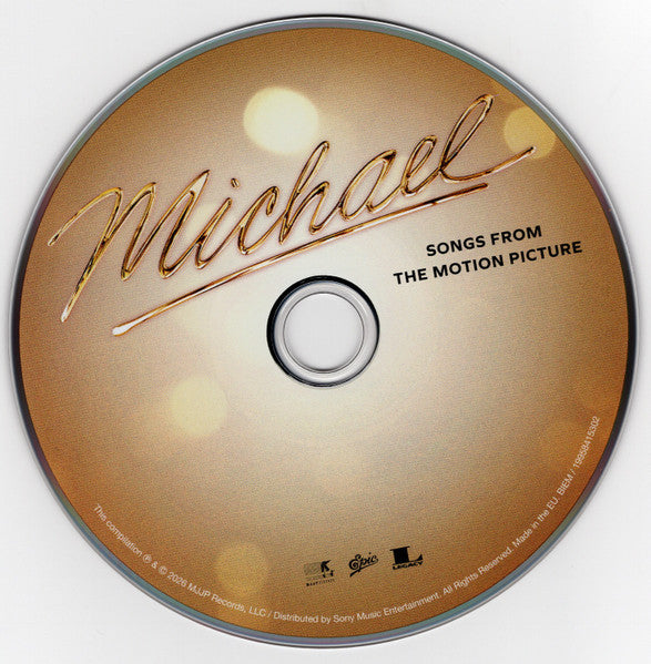 Michael: Songs From The Motion Picture - Jackson, Michael