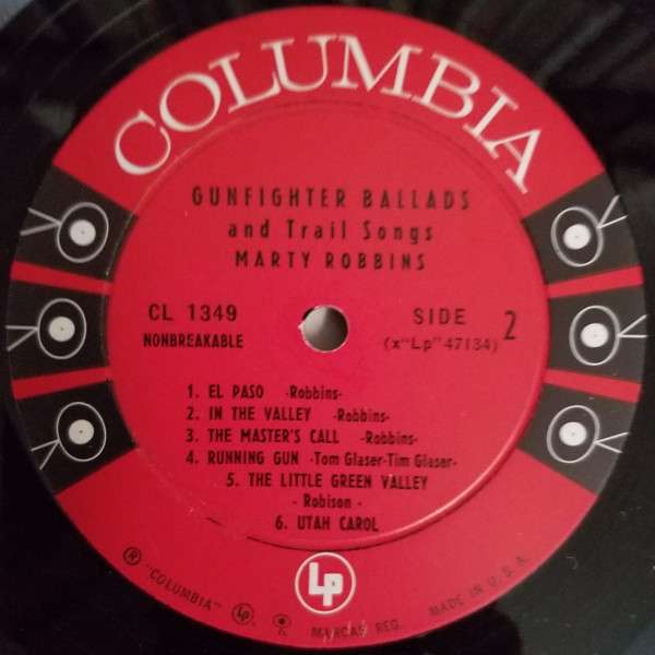 Gunfighter Ballads And Trail Songs - Robbins, Marty