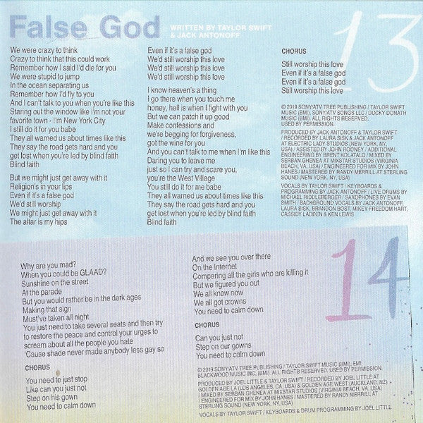 Lover - Swift, Taylor