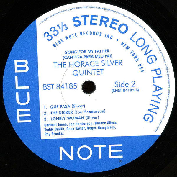 Song For My Father - Silver, Horace