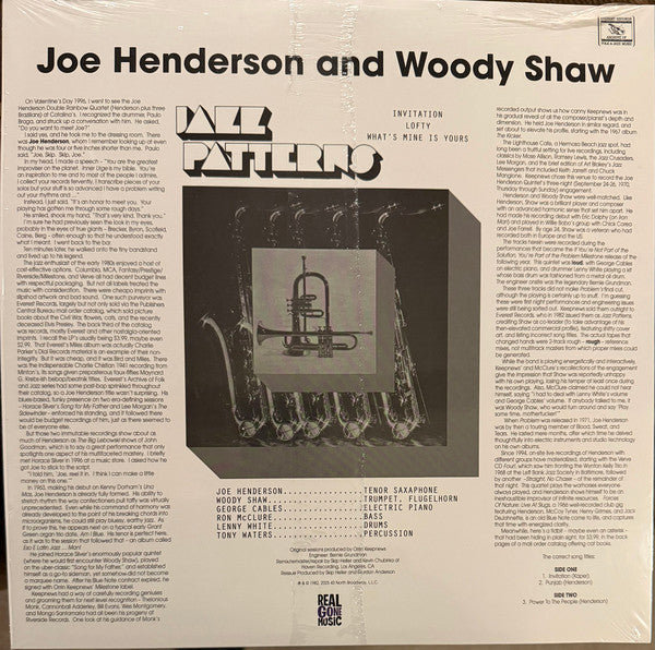 Jazz Patterns - Henderson, Joe / Shaw, Woody