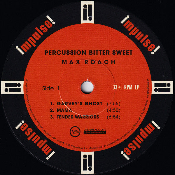 Percussion Bitter Sweet - Roach, Max