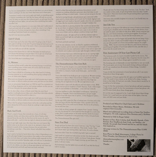 Emergency & I - Dismemberment Plan