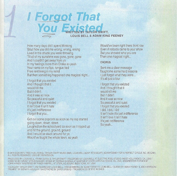 Lover - Swift, Taylor