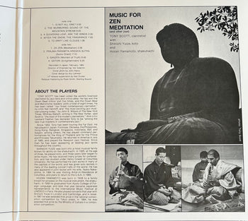 Musc For Zen Meditation - Scott, Tony