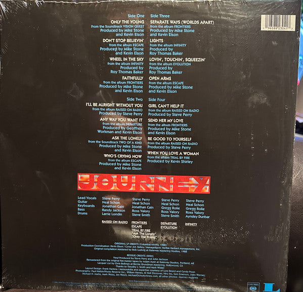 Greatest Hits: Remastered [2LP] - Journey