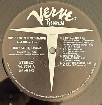 Musc For Zen Meditation - Scott, Tony