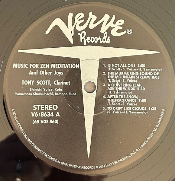 Musc For Zen Meditation - Scott, Tony