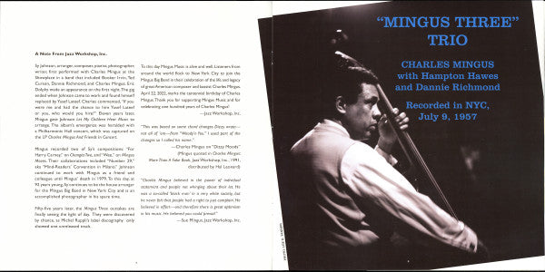 Mingus Three - Mingus, Charles