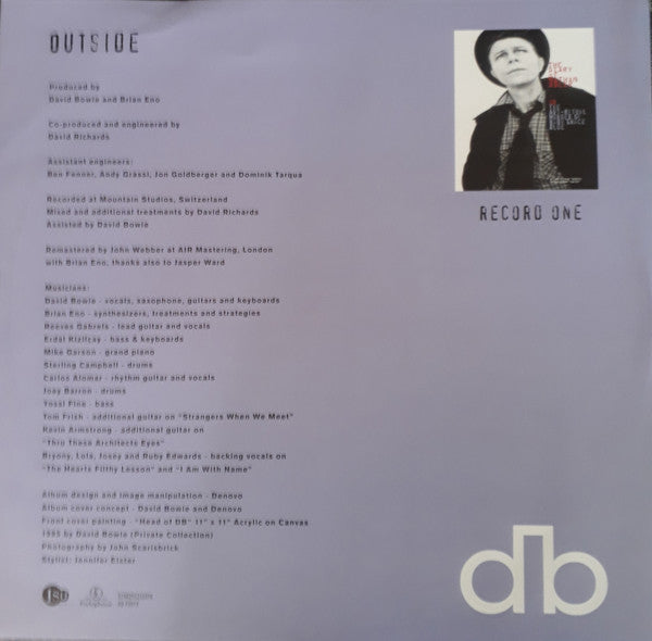 1. Outside (The Nathan Adler Diaries: A Hyper Cycl - David Bowie
