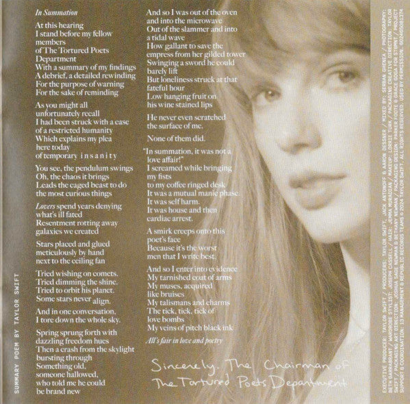 The Tortured Poets Department - Swift, Taylor