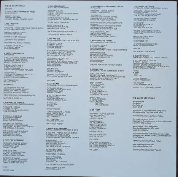 U.S. Rip Van Winkle - U.S. Rip Van Winkle [LP]
