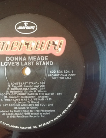 Love's Last Stand - Meade, Donna