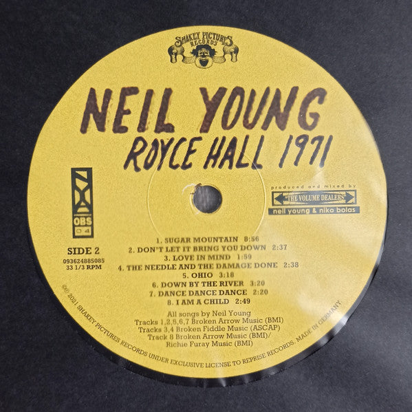 Royce Hall 1971 - Young, Neil
