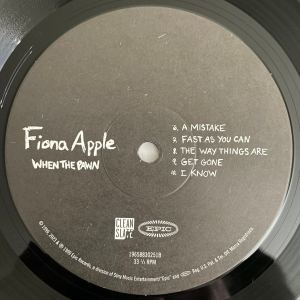 When The Pawn... - Apple, Fiona