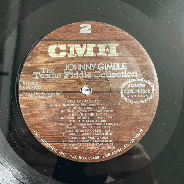 The Texas Fiddle Collection - Gimble, Johnny