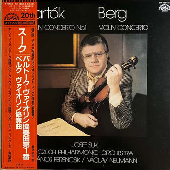 Czech Philharmonic Orchestra : Violin Concerto No1 - Bartok, Bela & Berg, Alban