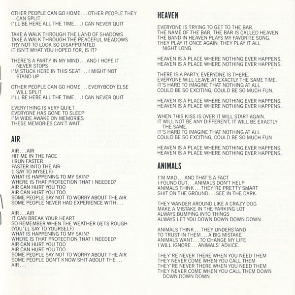 Fear Of Music - Talking Heads