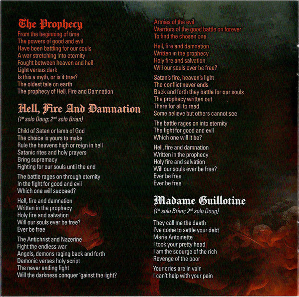 Hell Fire And Damnation - Eagles Over Hellfest - Saxon