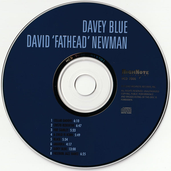 Davey Blue - Newman, David 'Fathead'