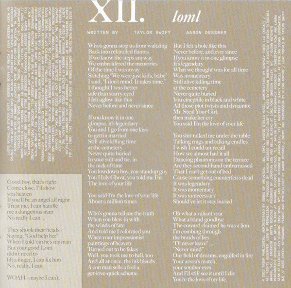 The Tortured Poets Department - Swift, Taylor