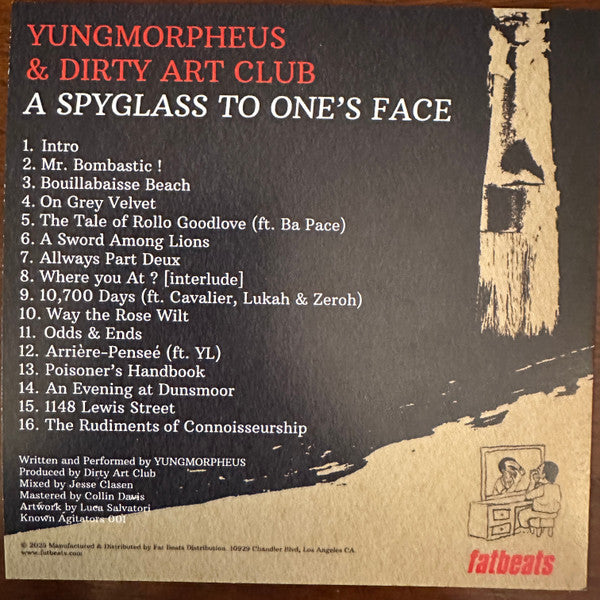 A Spyglass To One's Face - Yungmorpheus / Dirty Art Club